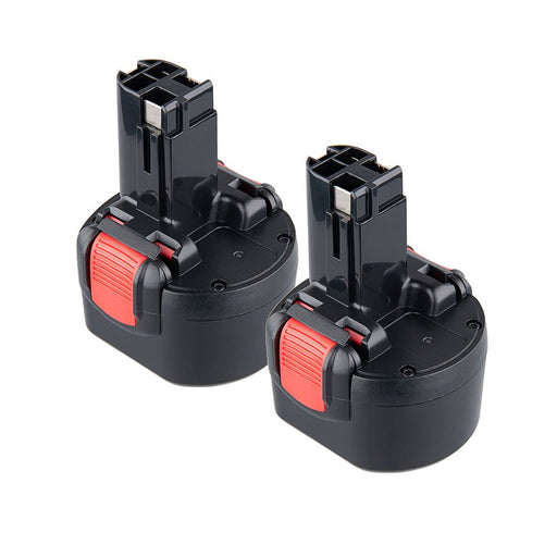 For BOSCH 9.6v Battery Replacement | BAT048 4.8Ah Ni-CD Battery 2 Pack