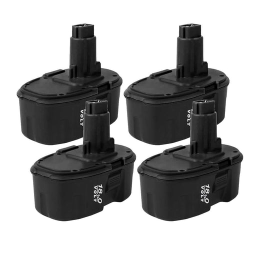 For Dewalt 18V XRP Battery Replacement | DC9099 3600mAh Ni-MH Battery 4 Pack