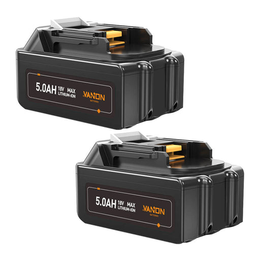 For Makita 18V Battery Replacement | BL1850 5.0Ah Li-ion Battery 2 Pack