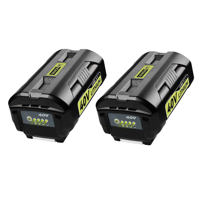For Ryobi 40V Battery 6.0Ah Replacement | OP4026 Lithium-ion Battery With LED Indicator