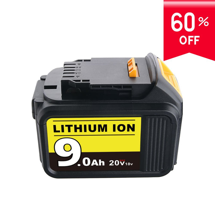 For Dewalt 9.0Ah Battery replacement | 20V Max Li-ion Battery DCB200 DCB201 DCB203 DCB181 DCB180-2026SS