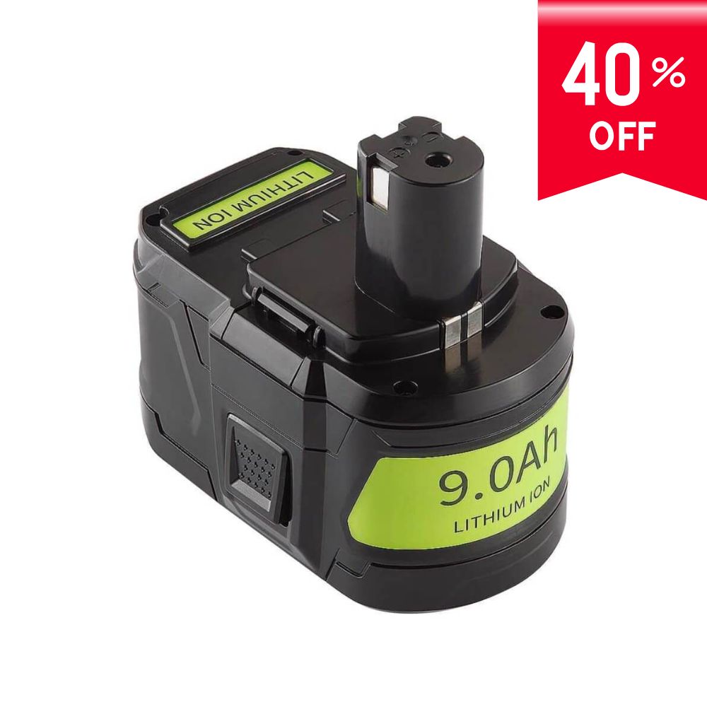For 18V Ryobi Battery Replacement | P108 9.0Ah Li-ion Battery-2026SS ...