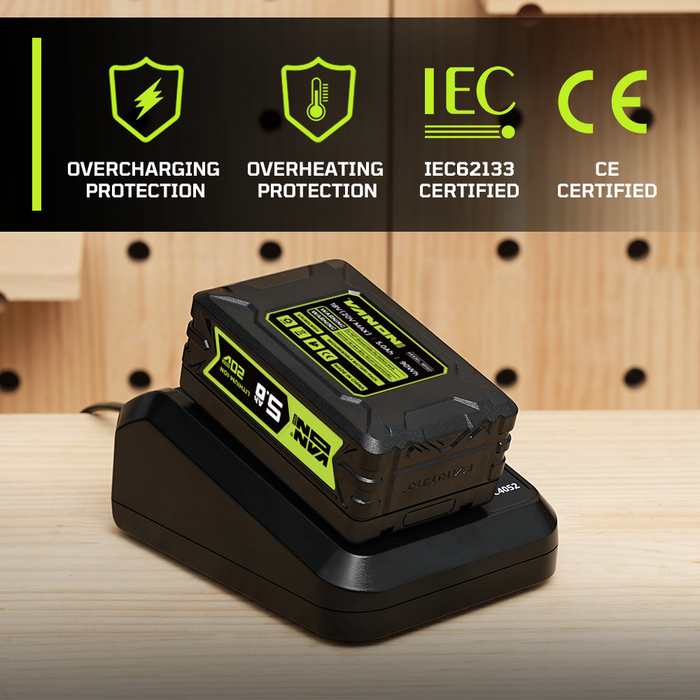 VANON PRO For Black and Decker 20V Max LBXR20 Battery 5Ah Replacement