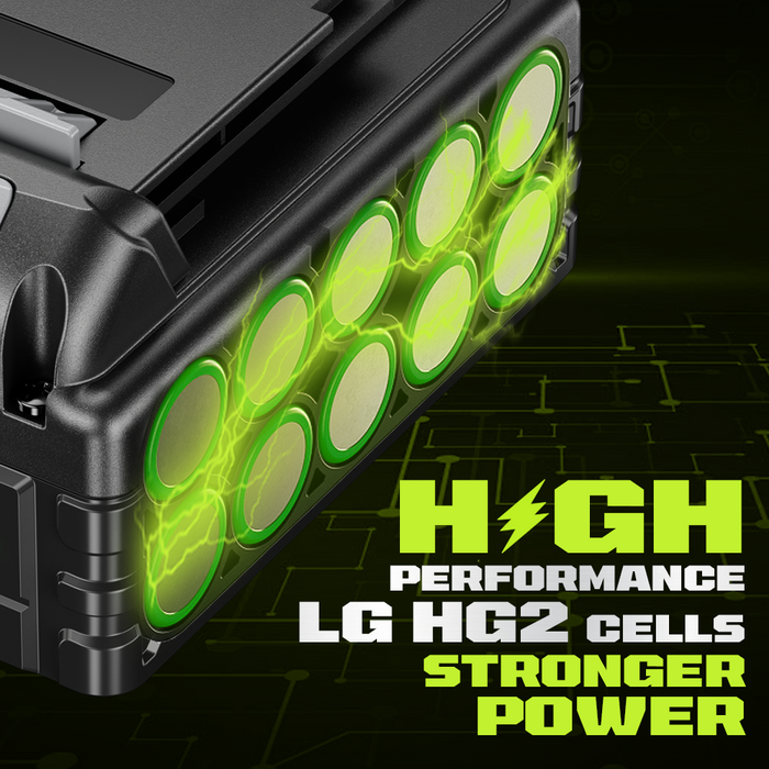 VANON PRO For Black and Decker 20V Max LBXR20 Battery 6Ah Replacement