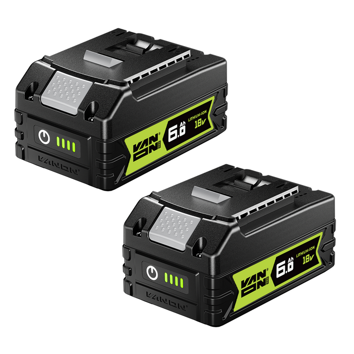 VANON PRO For Bosch 18V BAT610G Battery 6Ah Replacement