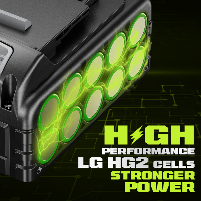 VANON PRO For Dewalt 20V Max DCB200 Battery 6Ah Replacement