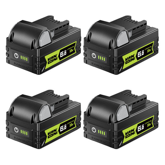 VANON PRO For Milwaukee 18V M18 Battery 6Ah Replacement