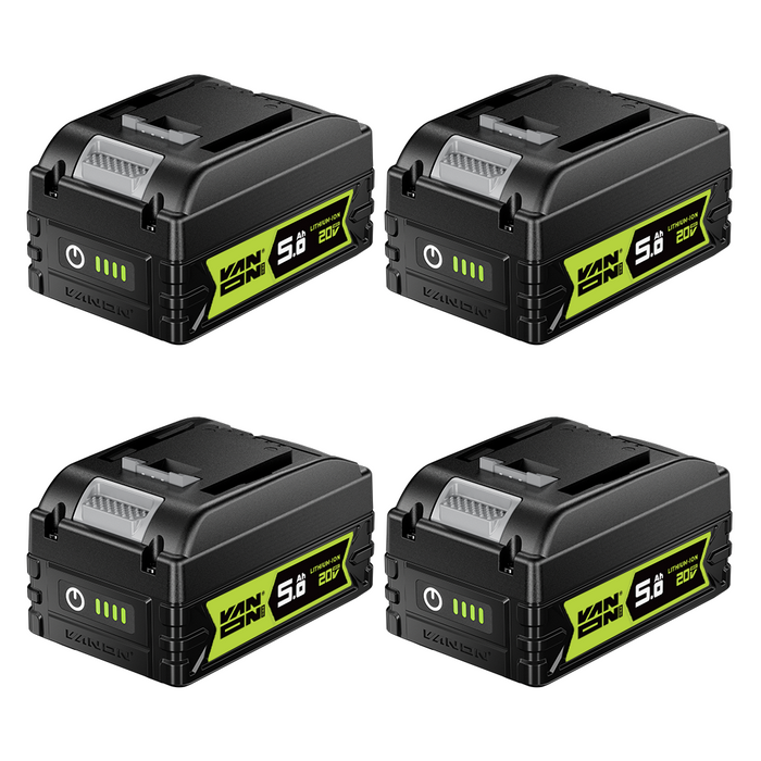 VANON PRO For Worx 20V Max WA3520 Battery 5Ah Replacement