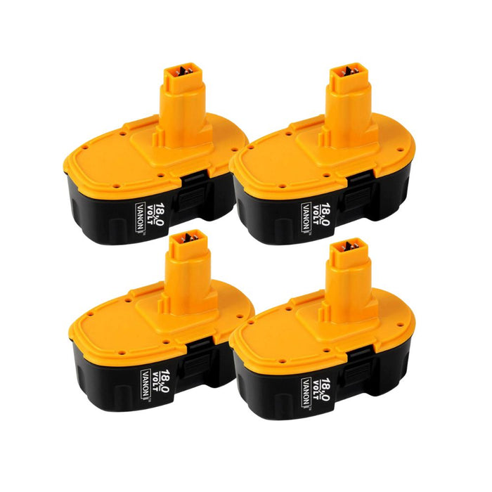 For Dewalt 18V DC9099  XRP Battery Replacement | DC9096 4.6AH Ni-MH Battery 4  Pack