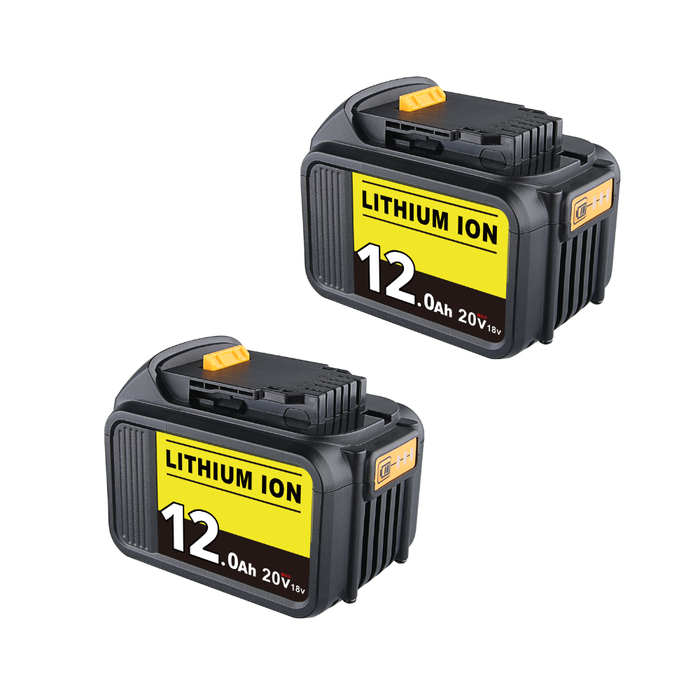For Dewalt 20V Battery 12Ah Replacement | DCB205 Li-ion Battery 2Pack