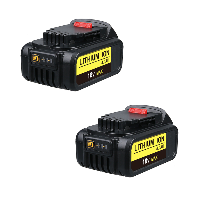 4.0Ah For Dewalt 20V Battery Replacement | DCB200 Batteries 2 Pack