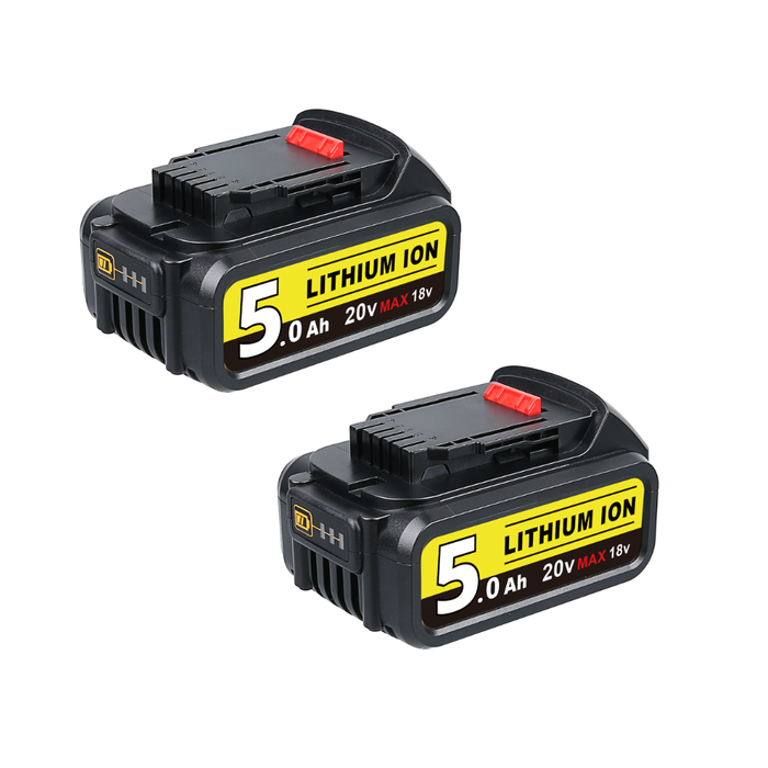For Dewalt 20V Battery Replacement 5Ah | DCB205 Batteries 2Pack