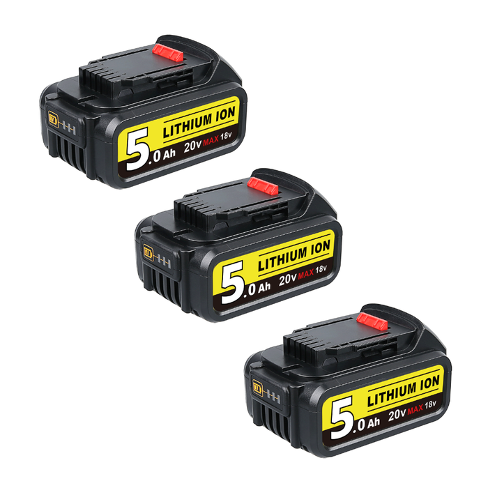 For Dewalt 20V Battery Replacement 5Ah | DCB205 Batteries 3 Pack