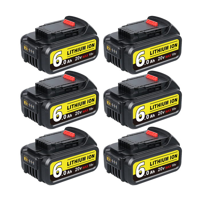For Dewalt 20V Battery 6Ah | DCB205 Battery 6 Pack