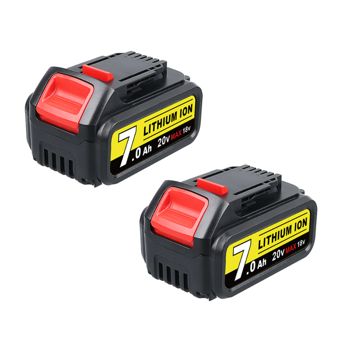 For Dewalt 20V Battery 7.0AH Replacement | DCB200 DCB205 Li-ion Battery 2 Pack