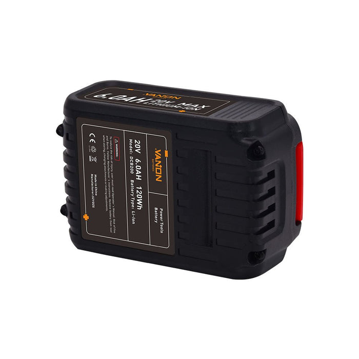 For Dewalt 20V Battery 6.0Ah Replacement | DCB205 Batteries 2 Pack