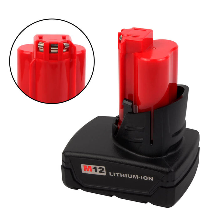 For Milwaukee 12V 12.0Ah Battery Replacement | M12 Battery