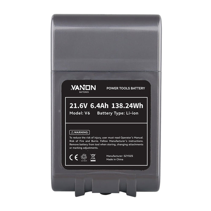 For Dyson 6400mAh V6 Battery Replacement| BATTERY FOR DYSON V6 SV04 SV09 DC59 DC62 DC61 DC58