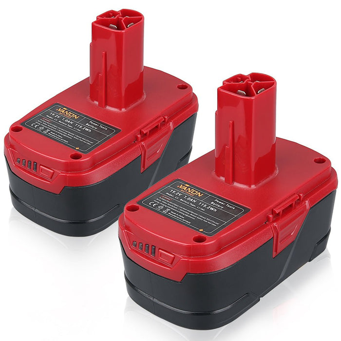 For Craftsman 19.2 Volt Battery Replacement 7Ah | C3 Diehard Batteries 2 Pack