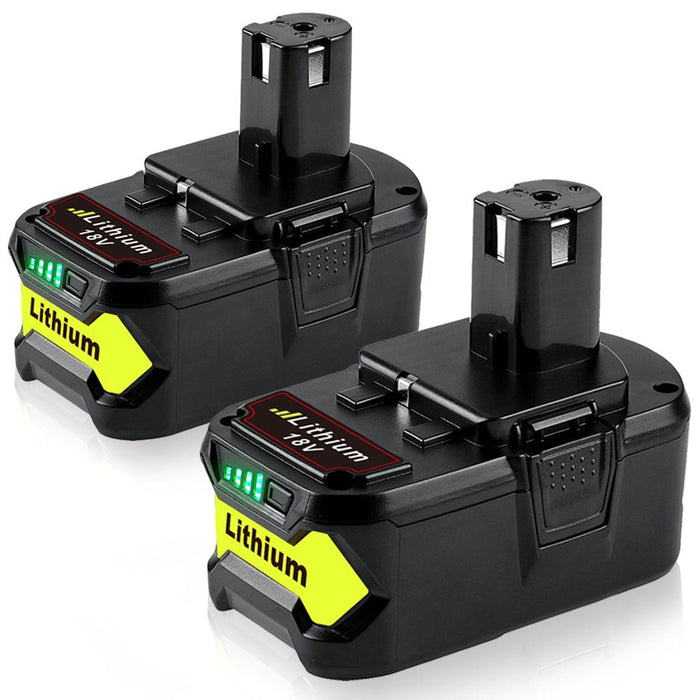 For 18V Ryobi Battery Replacement P108 Li-ion Battery