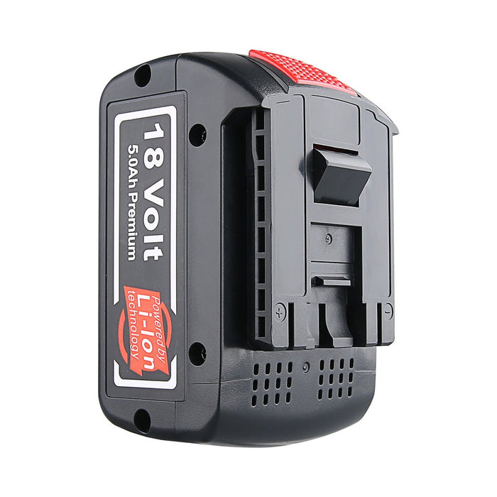 For Bosch 18V Battery Replacement | BAT610G 5.0Ah Li-ion Battery 2 Pack