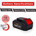 For Dewalt 20V Battery 7.0AH Replacement | DCB200 DCB205 Li-ion Battery 2 Pack