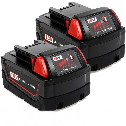 6.5Ah For Milwaukee 18V Battery Replacement 48-11-1811 | M18 Li-ion Battery 2 Pack
