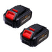 For Dewalt 20V Battery Replacement 5Ah | DCB205 Batteries 2Pack
