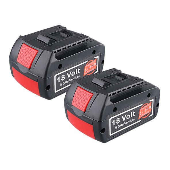 For Bosch 18V Battery BAT610G Pac Vanon-Batteries-Store 2 Replacement Li-ion Battery — 5.0Ah 