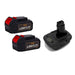 For Dewalt 20V 4.0Ah Battery Replacement 2-PACK With Vanon 18v to 20v Adapter | Special Combo