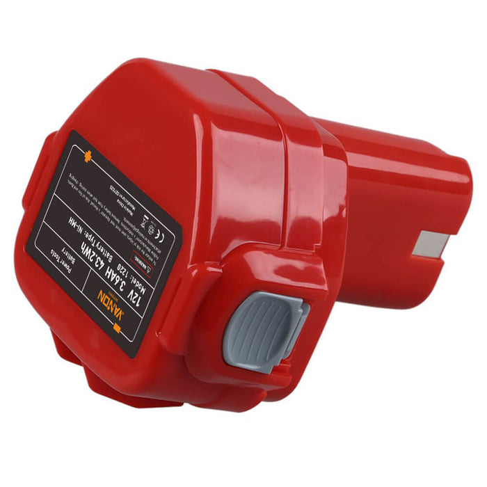 For Makita 12V Battery Replacement | 1220 4.8Ah Ni-MH Battery