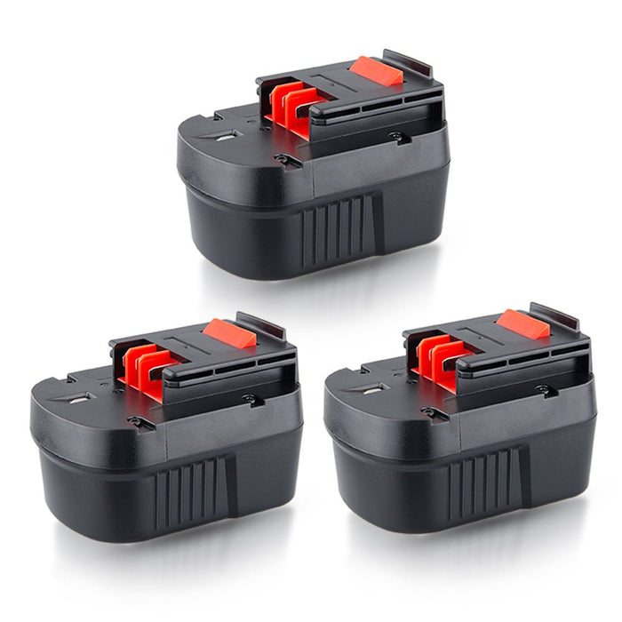 For Black and Decker 12V Battery Replacement | HPB12 4.8Ah Battery 3 Pack
