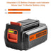 For Black & Decker 40V Battery Replacement | LBX2040 LBXR36 4.0Ah Li-ion Battery 2 Pack