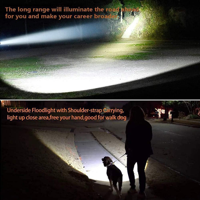 18W 2000LM Work Light Rechargeable For Milwaukee, M18 Milwaukee Lamps Outdoor LED Flashlight
