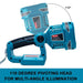 12W 1120LM Cordless LED Work Light Powered by Makita 18V Max LXT Lithium-Ion Battery