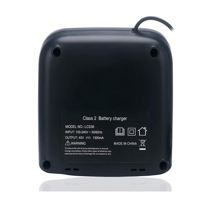 40v Lithium Battery + Charger for Black+Decker 40 Volt Max LBX2040