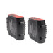 For Black and Decker 14.4V Battery Replacement | BL1514 2.0Ah Li-ion Battery 2 Pack
