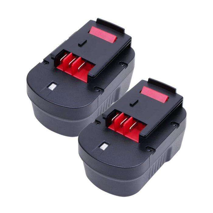 For Black and Decker 14.4V Battery Replacement | HPB14 3.6Ah Ni-Mh Battery 2 Pack