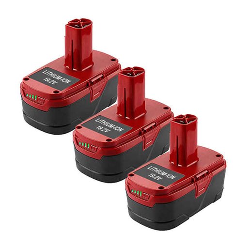 For Craftsman 19.2V XCP Battery Replacement | C3 4.0Ah Li-Ion Battery 3 Pack