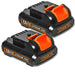 For Dewalt 12V Battery Replacement | DCB120 DCB123 DCB127 6.0Ah Li-ion Battery 2 pack