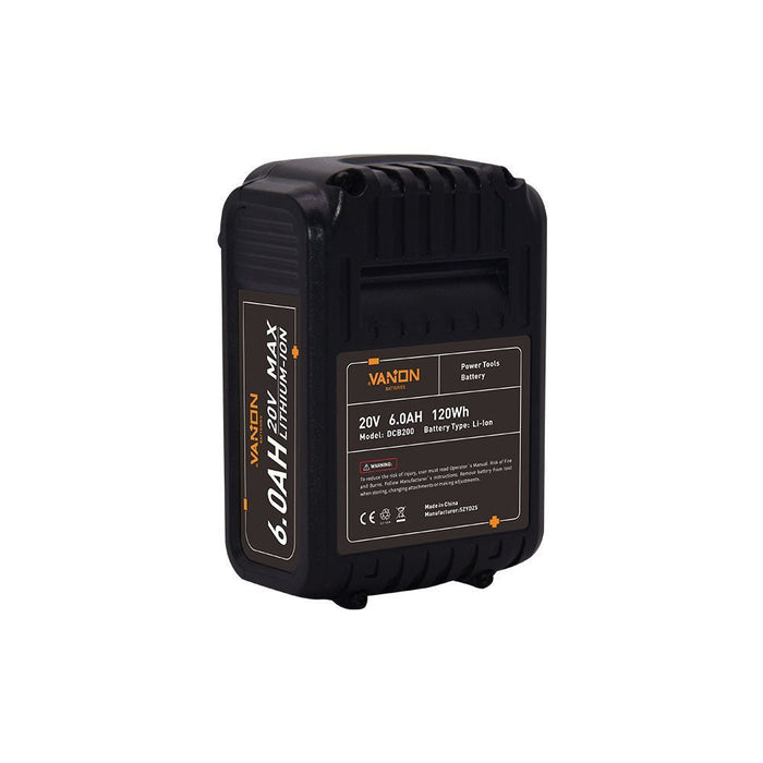 For Dewalt 20V DCB200 Battery 6.0Ah Replacement | DCB205 Batteries 10 Pack