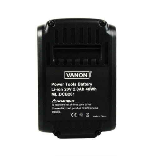 For Dewalt 20V DCB200 Battery Replacement 3.0Ah | DCB203 Li-ion Battery 6Pack+ Free charger& Holders