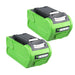For Greenworks 40v Battery 6Ah | For G-MAX 29472 29462 Batteries 2 Pack (Not for Gen 1)