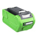 For Greenworks 40v Battery 6Ah | For G-MAX 29472 29462 Battery (Not for Gen 1)