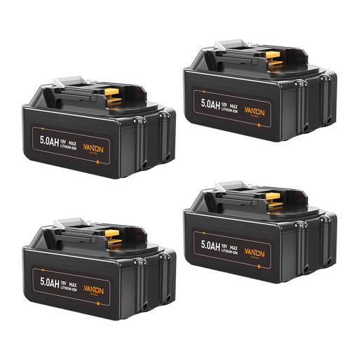 For Makita 18V Battery Replacement | BL1850 5.0Ah Li-ion Battery 4 Pack