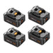 For Makita 18V Battery Replacement | BL1850B 5.0Ah Li-ion Battery 4 Pack