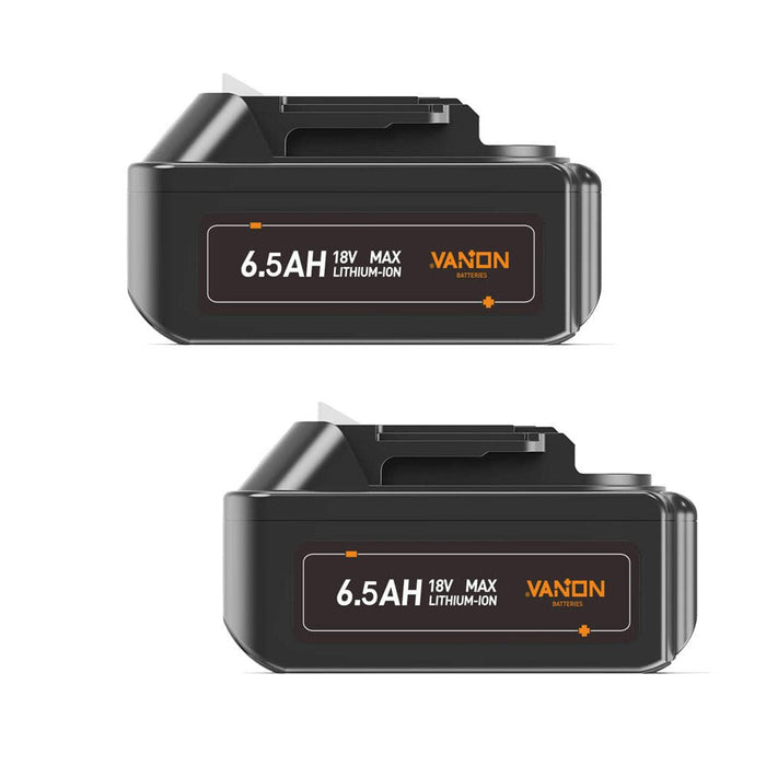 For Makita 18V Battery Replacement | BL1860B 6.5Ah Li-ion Battery With LED Indicator I BL1840 BL1850 BL1830 2 Pack