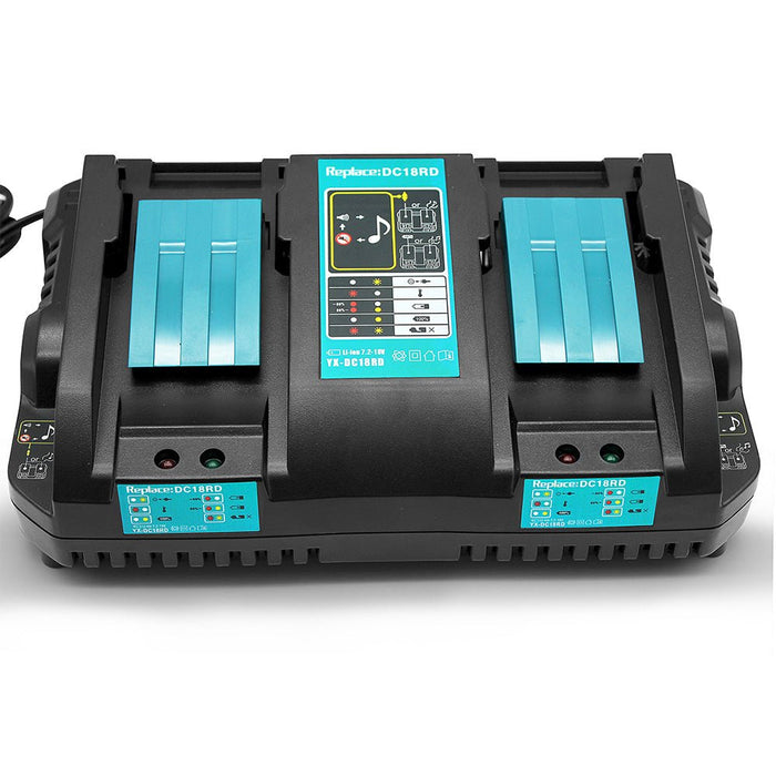 Compatible Battery Charger For Makita DC18RC – 7.2V-18V Li-Ion BL1830, BL1840, BL1850 Batteries