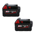 For Milwaukee 18V 6.0Ah Battery Replacement | M18 Li-ion Battery 2 Pack