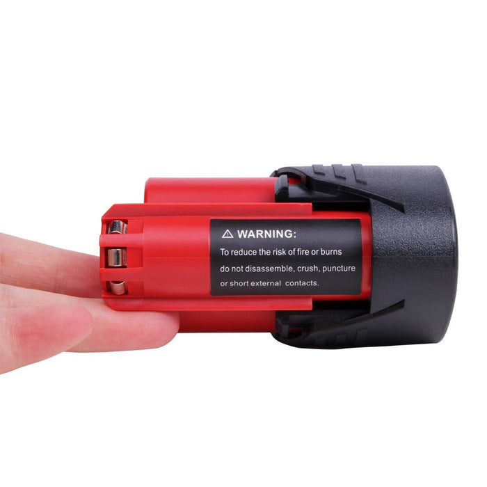 For Milwaukee Battery 12V 3.5Ah M12B Replacement | 48-11-2411 48-11-2440 48-11-2402 Battery
